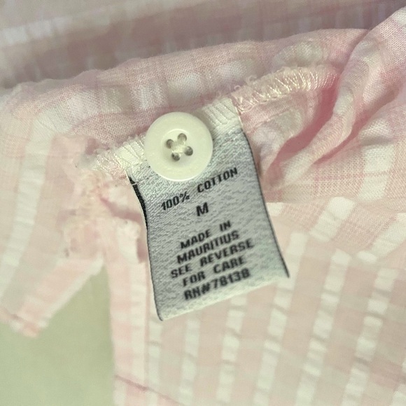 Seersucker Short Pajama Set - Picture 6 of 9